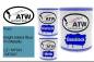 Preview: Ford, Bright Island Blue Pri Metallic, LZ / M7021 / M7027: 1L Lackdose + 1L Klarlack + 500ml Härter - Set, von ATW Autoteile West.